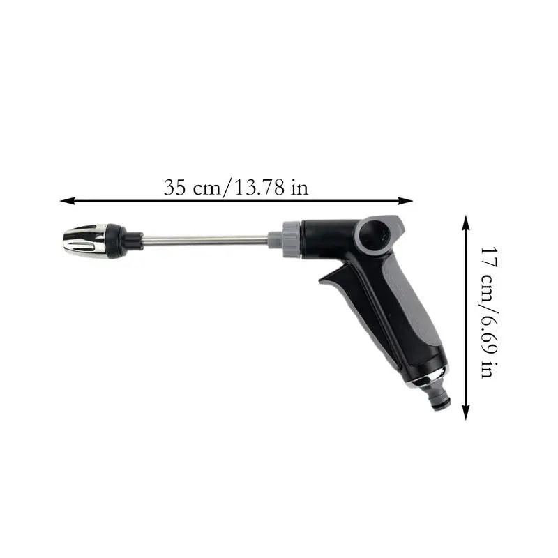 Water Hose Nozzle High-Pressure Spraying Nozzle For Garden Hose Adjustable Sprayer Leak-Proof Planting Tool For Flower