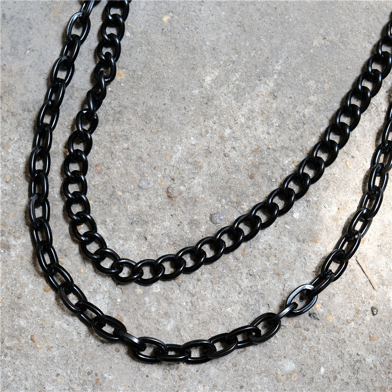 Handcuffs thick trouser chain