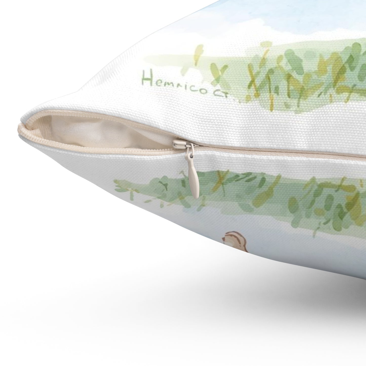 Spun Polyester Square Pillow