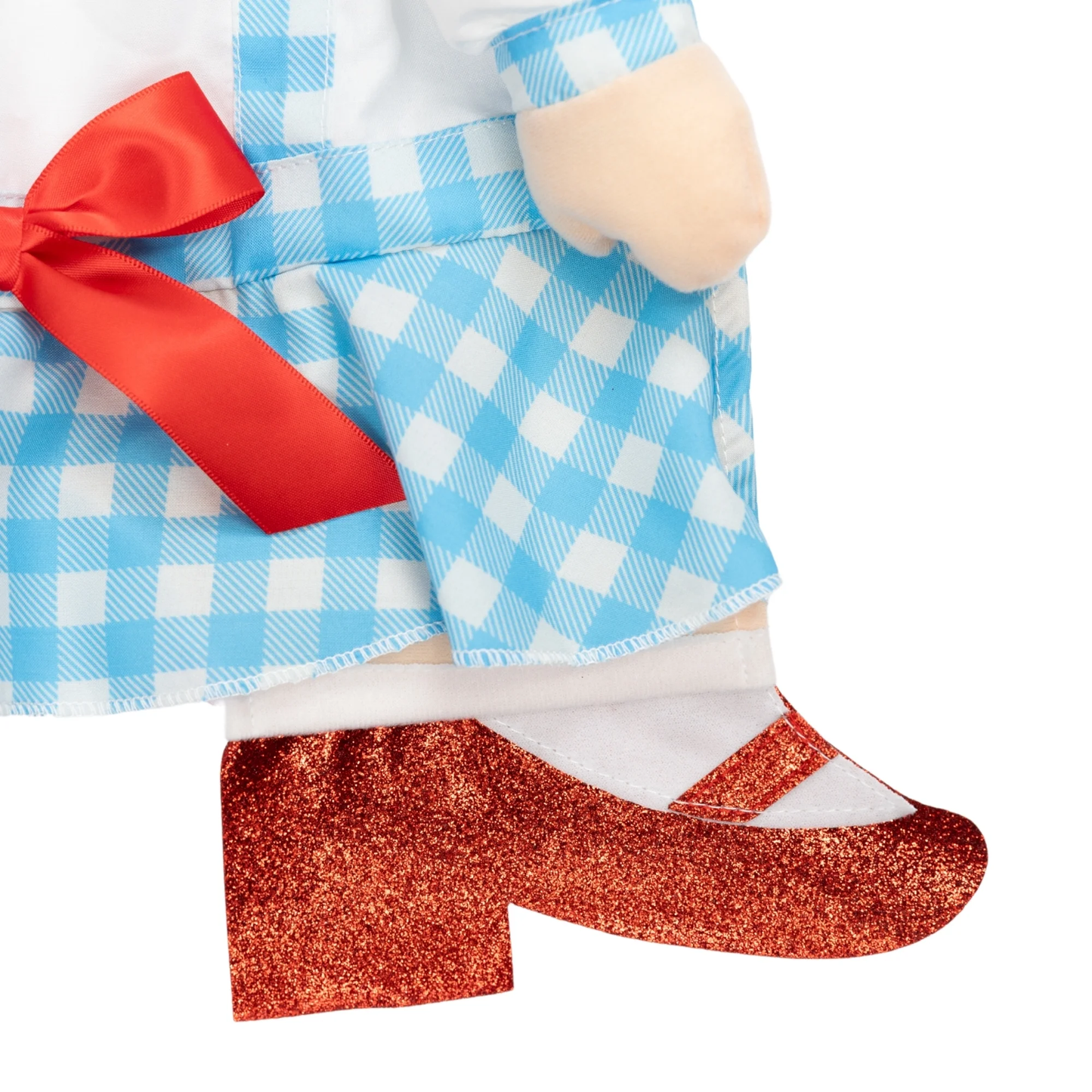 Halloween Gingham Girl Costume for Dogs, Blue and White, Medium