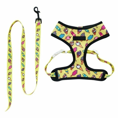 Breathable Small Dog Cat Harness Vest Padded Halter