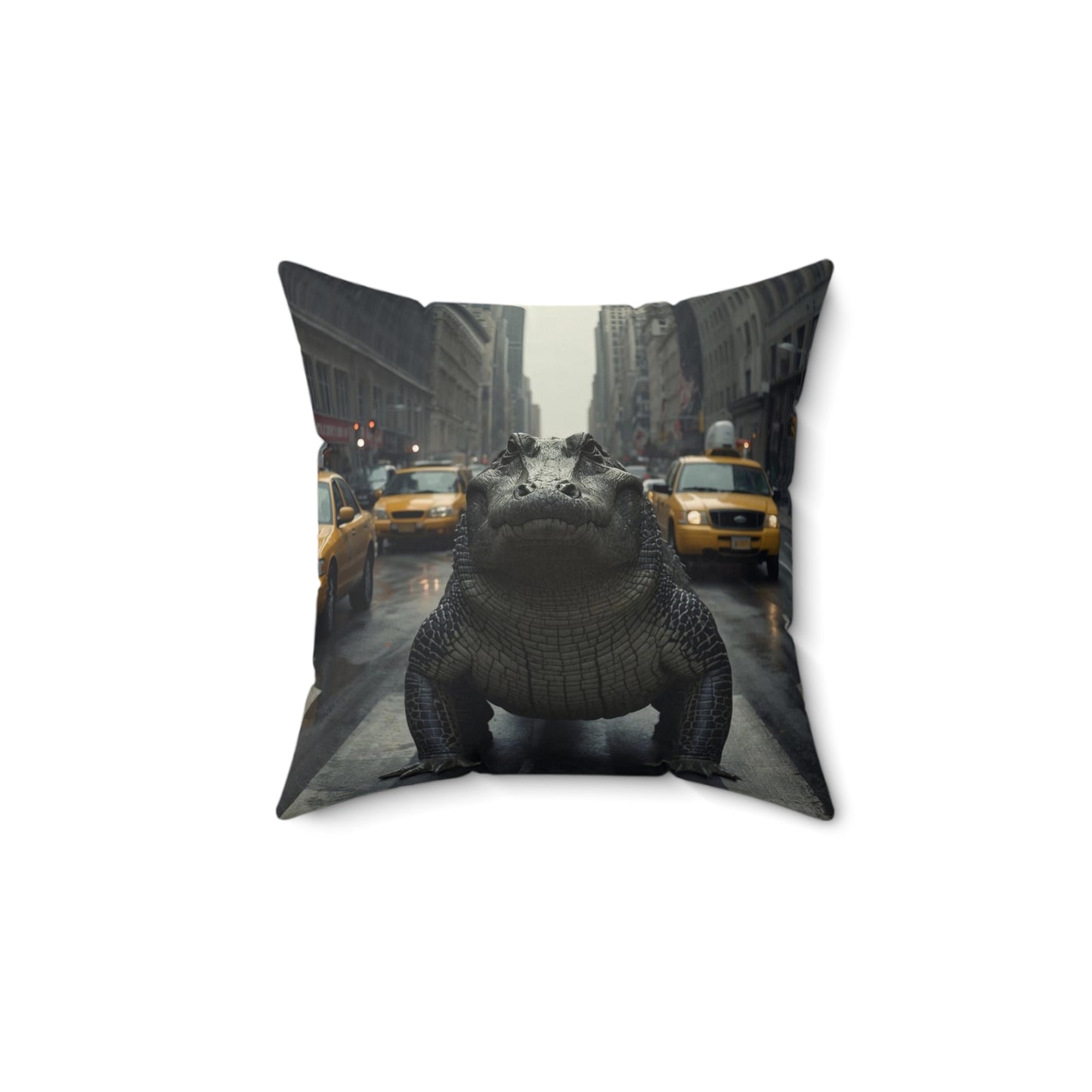 Spun Polyester Square Pillow