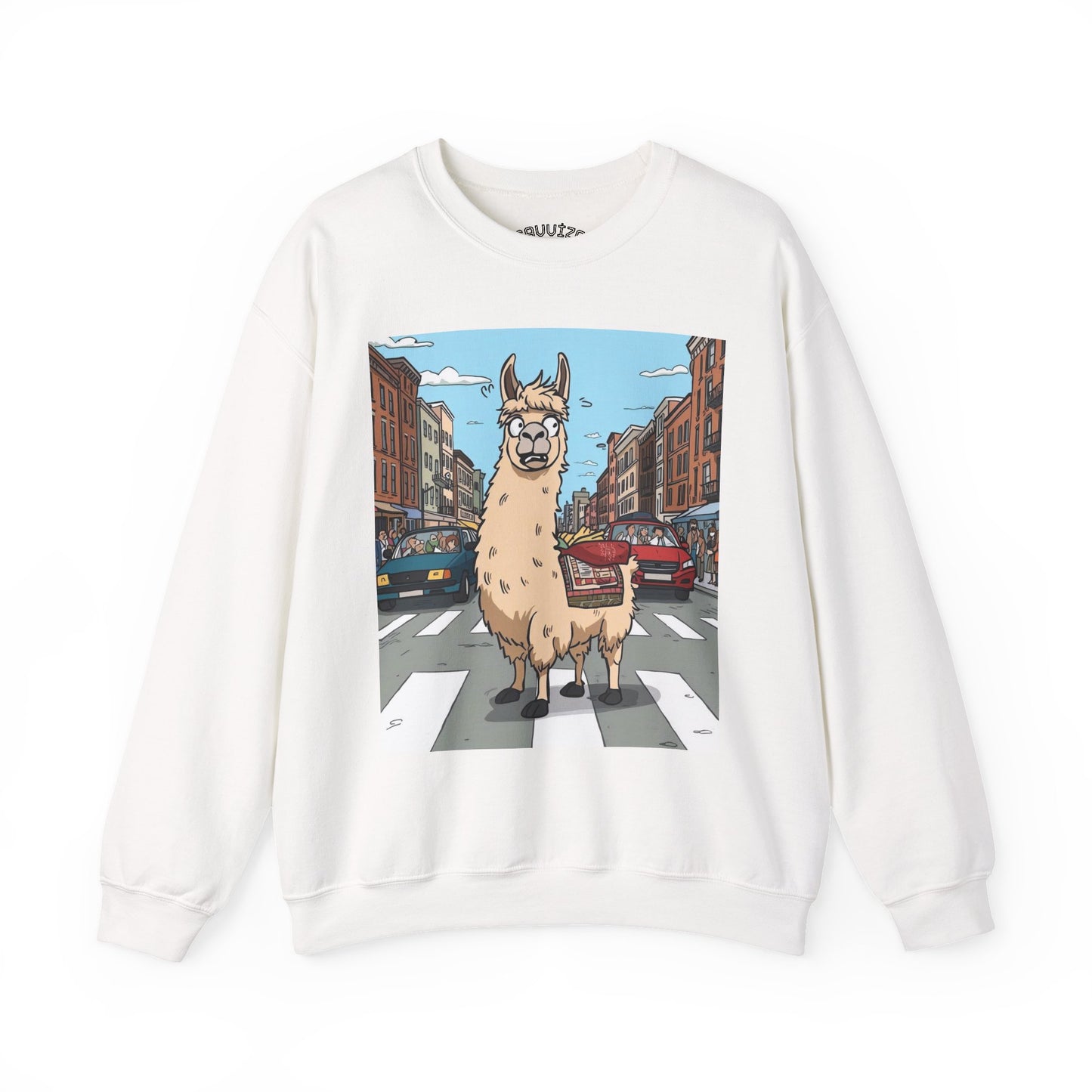 Cozy Winter Unisex Sweatshirt, Warm Crewneck Jumper, Gender-Neutral Pullover, Soft Blend Sweater, Comfy Lounge Top