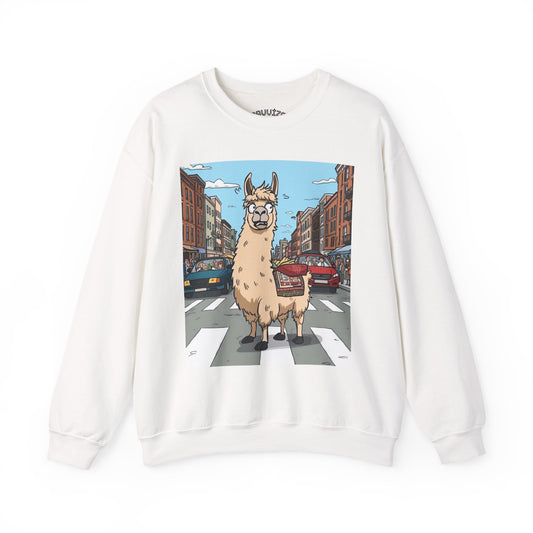 Cozy Winter Unisex Sweatshirt, Warm Crewneck Jumper, Gender-Neutral Pullover, Soft Blend Sweater, Comfy Lounge Top