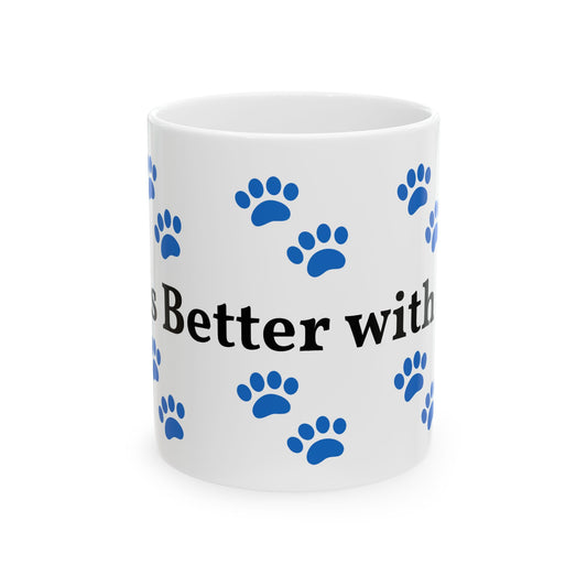 Cat Lover Mug   Cute Cat Mom Gift   Funny Coffee Cup   Pet Owner Present