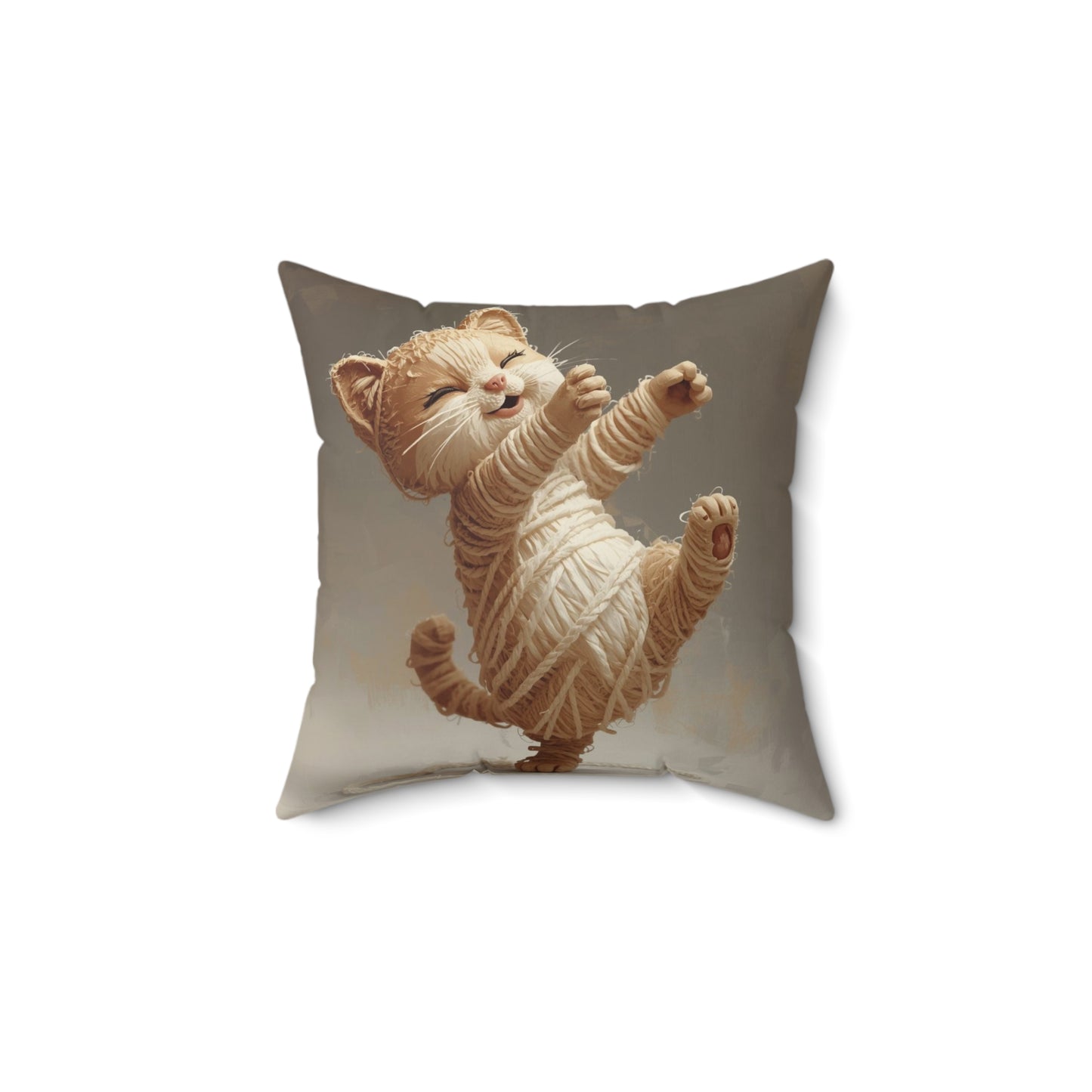 Spun Polyester Square Pillow