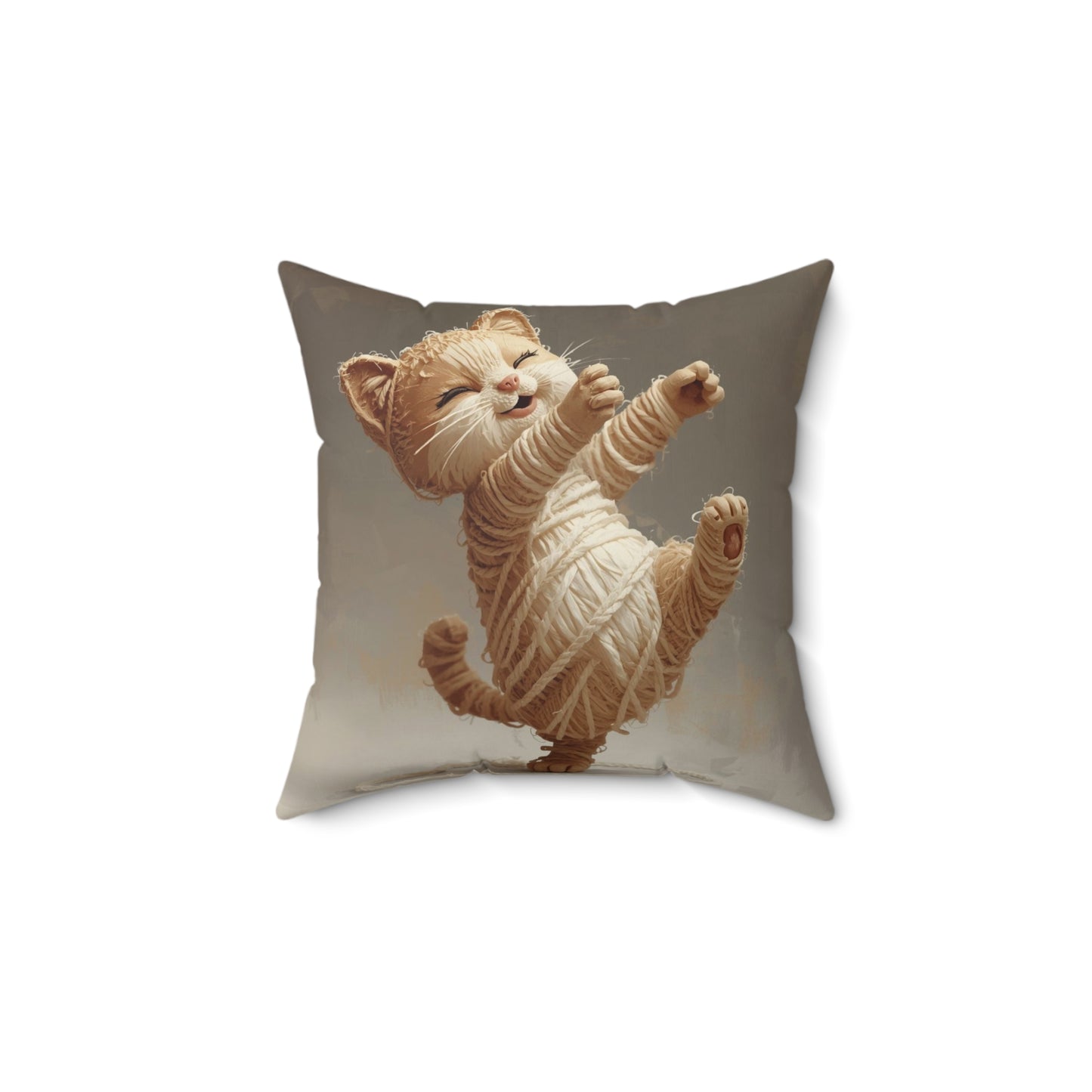 Spun Polyester Square Pillow