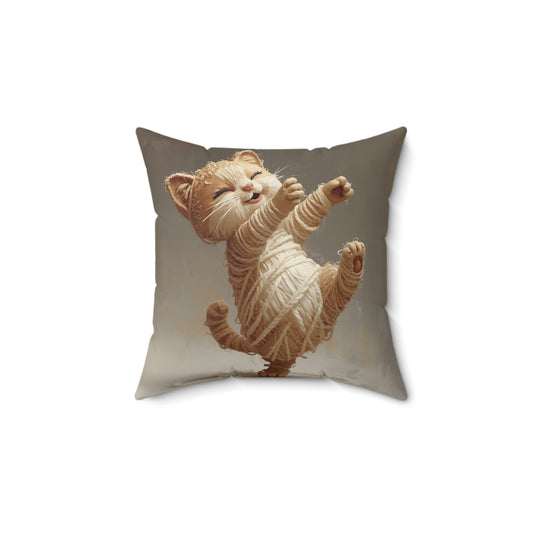 Spun Polyester Square Pillow