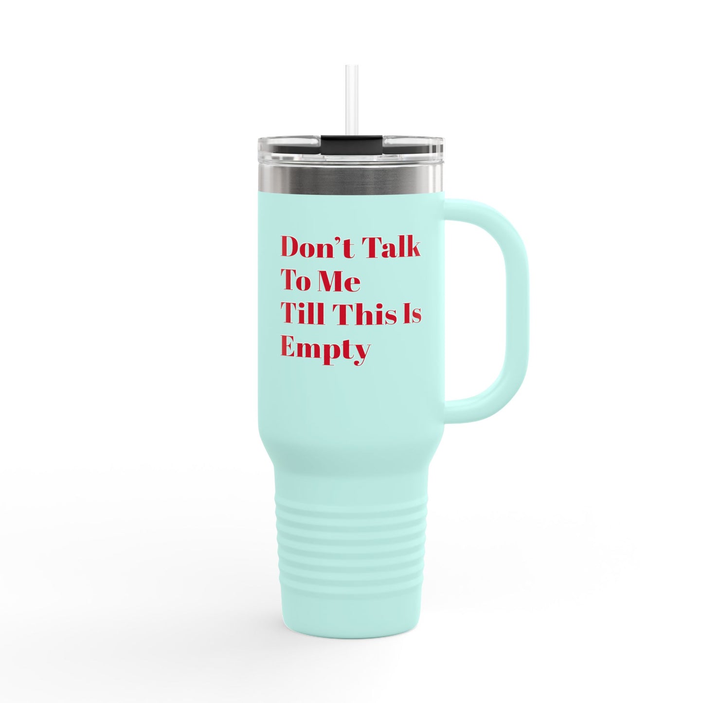 Funny 40oz Insulated Travel Mug  Large Stanley Style Tumbler  Coffee Lover Gift  Hot Cold Drink Cup  Mom Sippy Cup