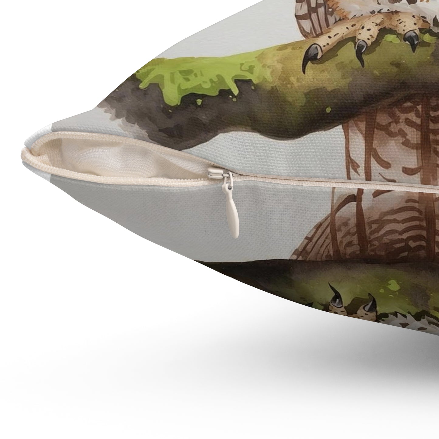 Spun Polyester Square Pillow