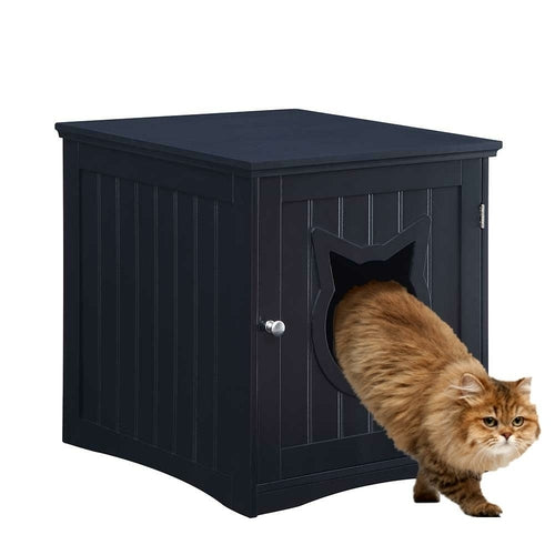 Smart Cat House Side Table Litter Box Enclosure For Cats
