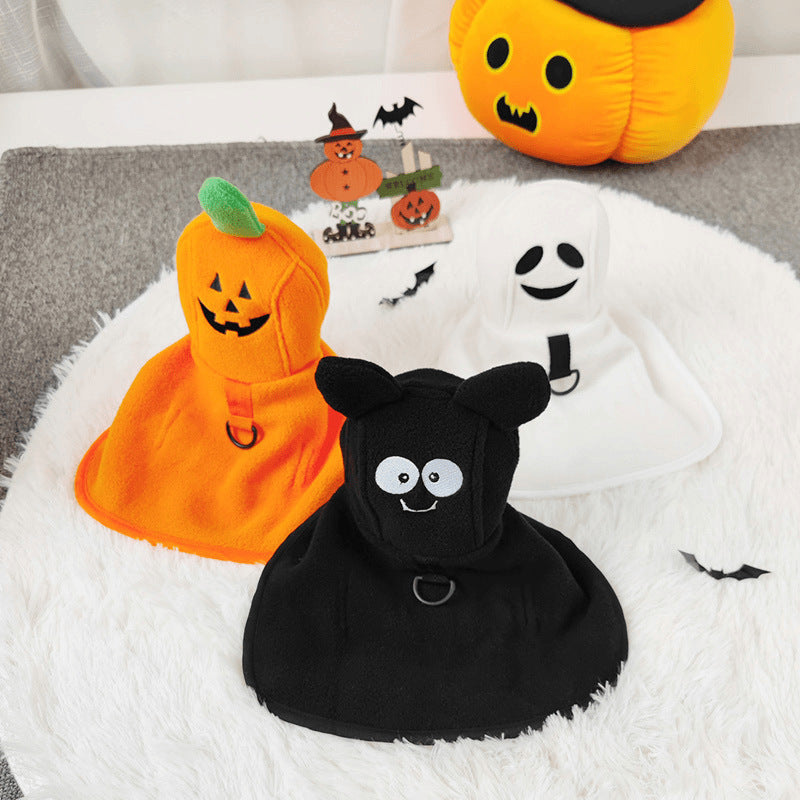 Halloween Pet Cloak For Cats And Dogs Durable Polyester