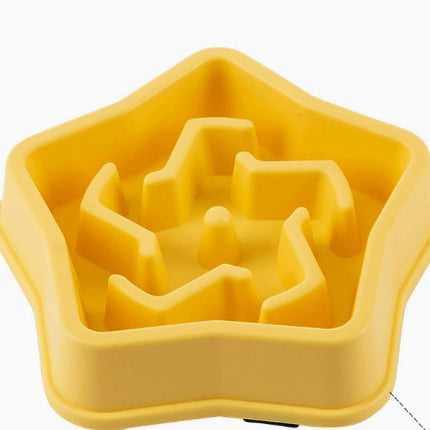 Pet Slow Feeding Bowl Dog Bowl Anti-choke Anti-skid
