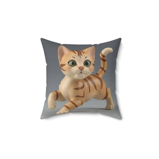 Spun Polyester Square Pillow