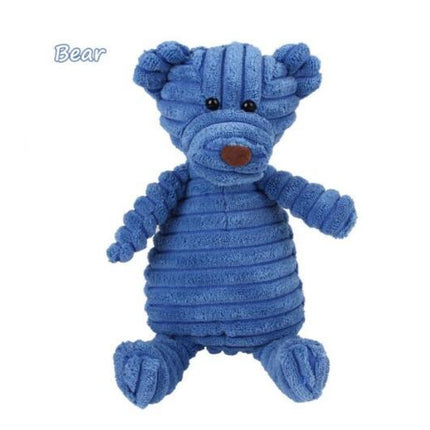 Vocal Animal Plush for Pet Dog Molar Teeth Cleaning Training