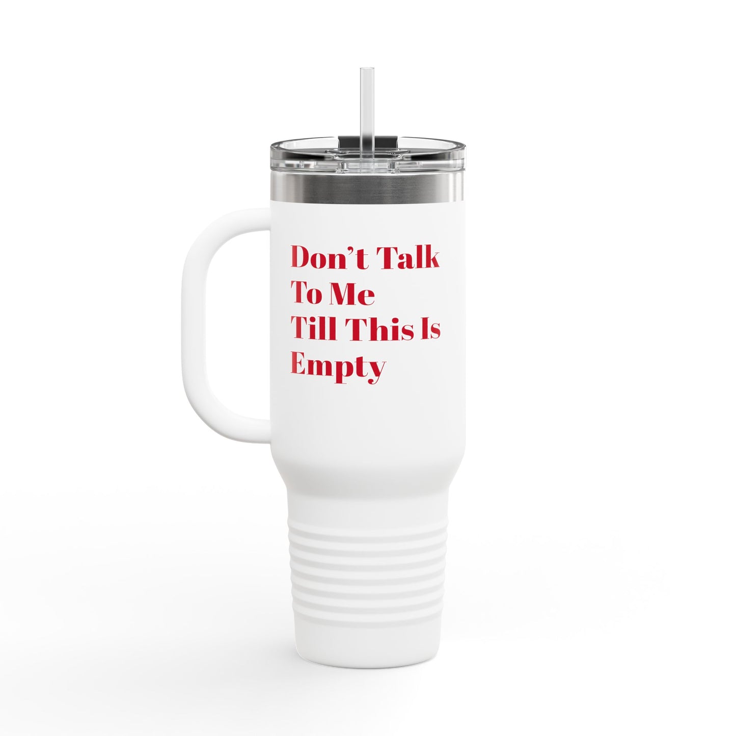 Funny 40oz Insulated Travel Mug  Large Stanley Style Tumbler  Coffee Lover Gift  Hot Cold Drink Cup  Mom Sippy Cup