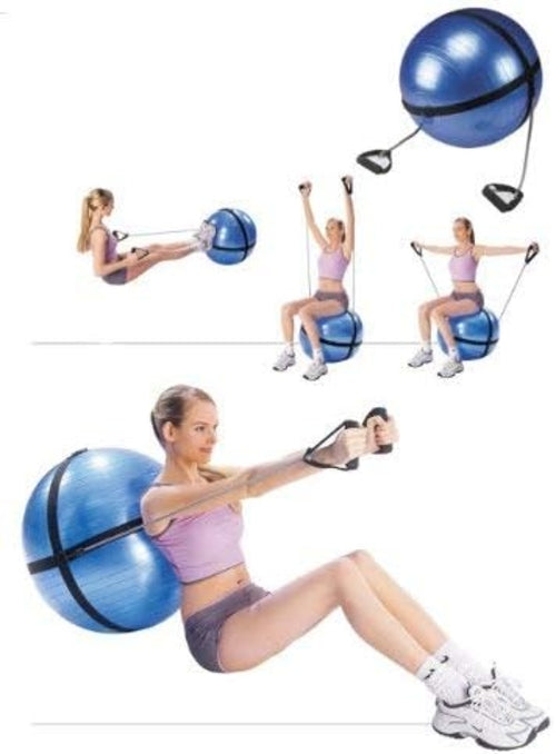 Amber Fight Gear Anti Burst Fitness Ball With Strap Adults