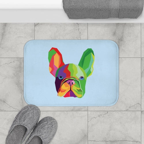 Colorful Dog Bath Mat Absorbent Microfiber Non Slip For Dogs