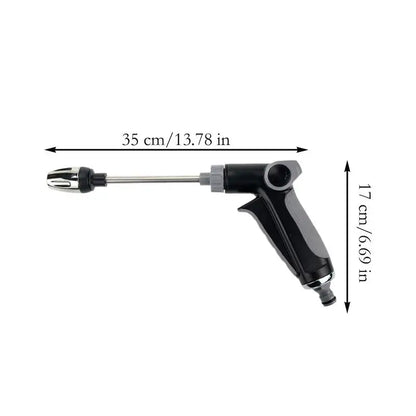 Water Hose Nozzle High-Pressure Spraying Nozzle For Garden Hose Adjustable Sprayer Leak-Proof Planting Tool For Flower