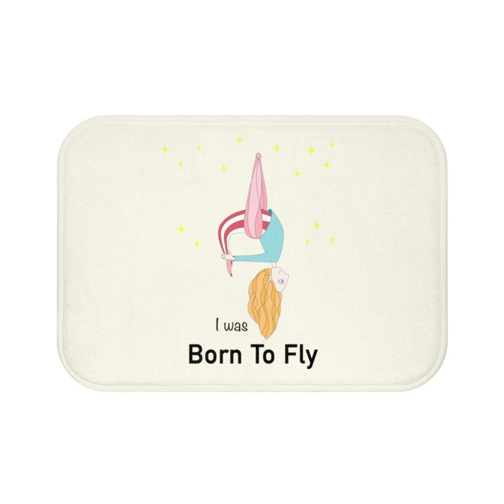 Aerial Yoga Bath Mat For Enthusiasts With Anti Slip Backing
