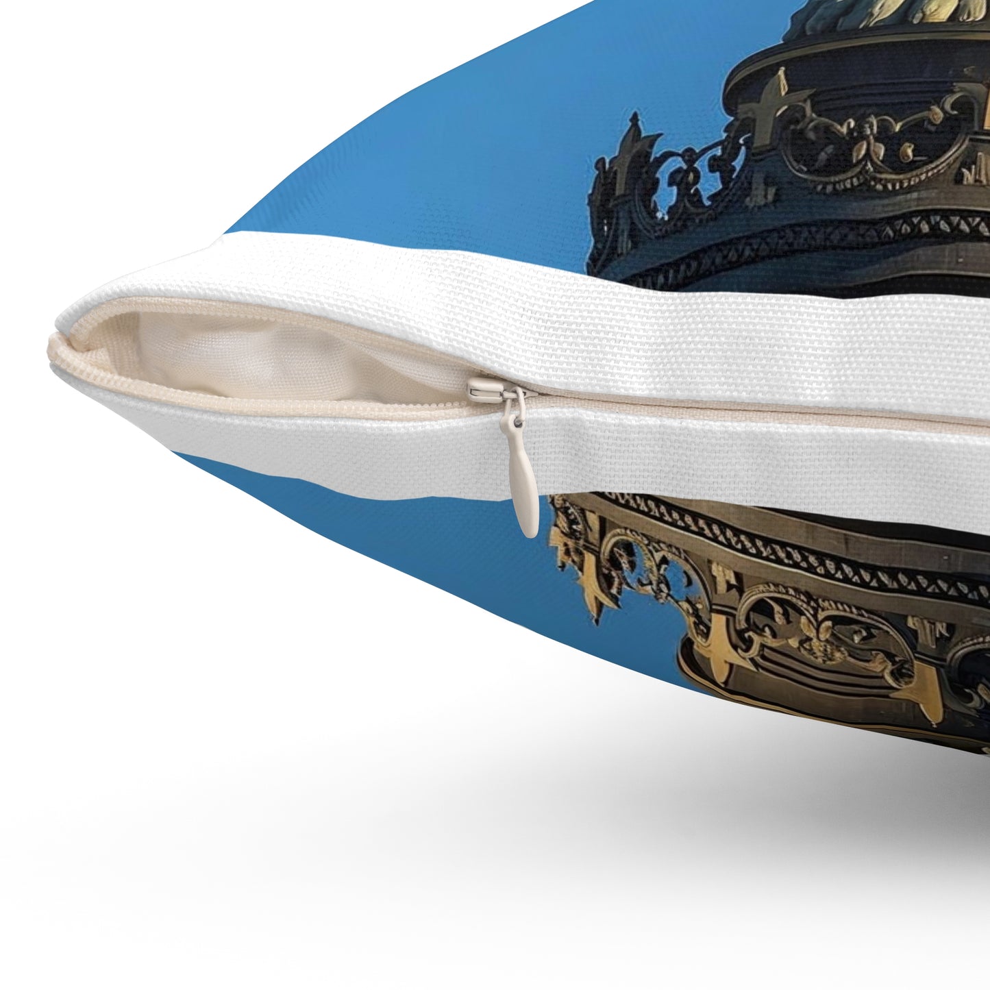 Spun Polyester Square Pillow