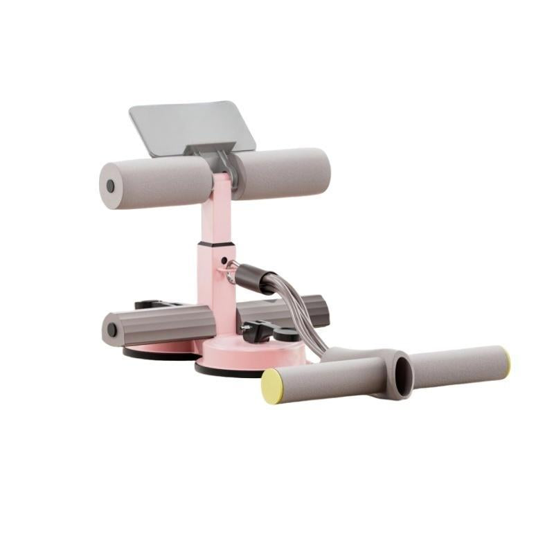 Home Workout Equipment, Abdominal Muscle Trainer, Portable Home Gym Fitness Gear, Dual Foot Locks with Resistance Bands