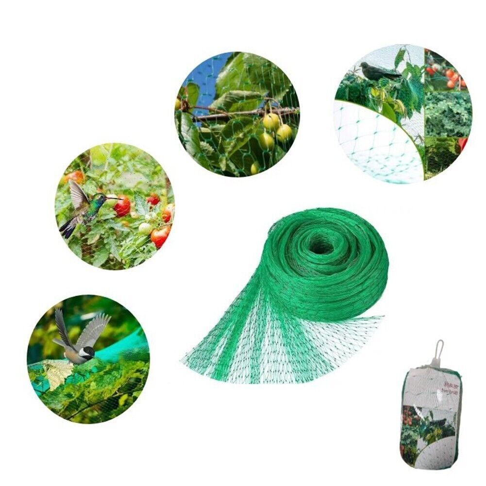 Anti Bird Netting 33Ft Garden Crop Protection Mesh Pro