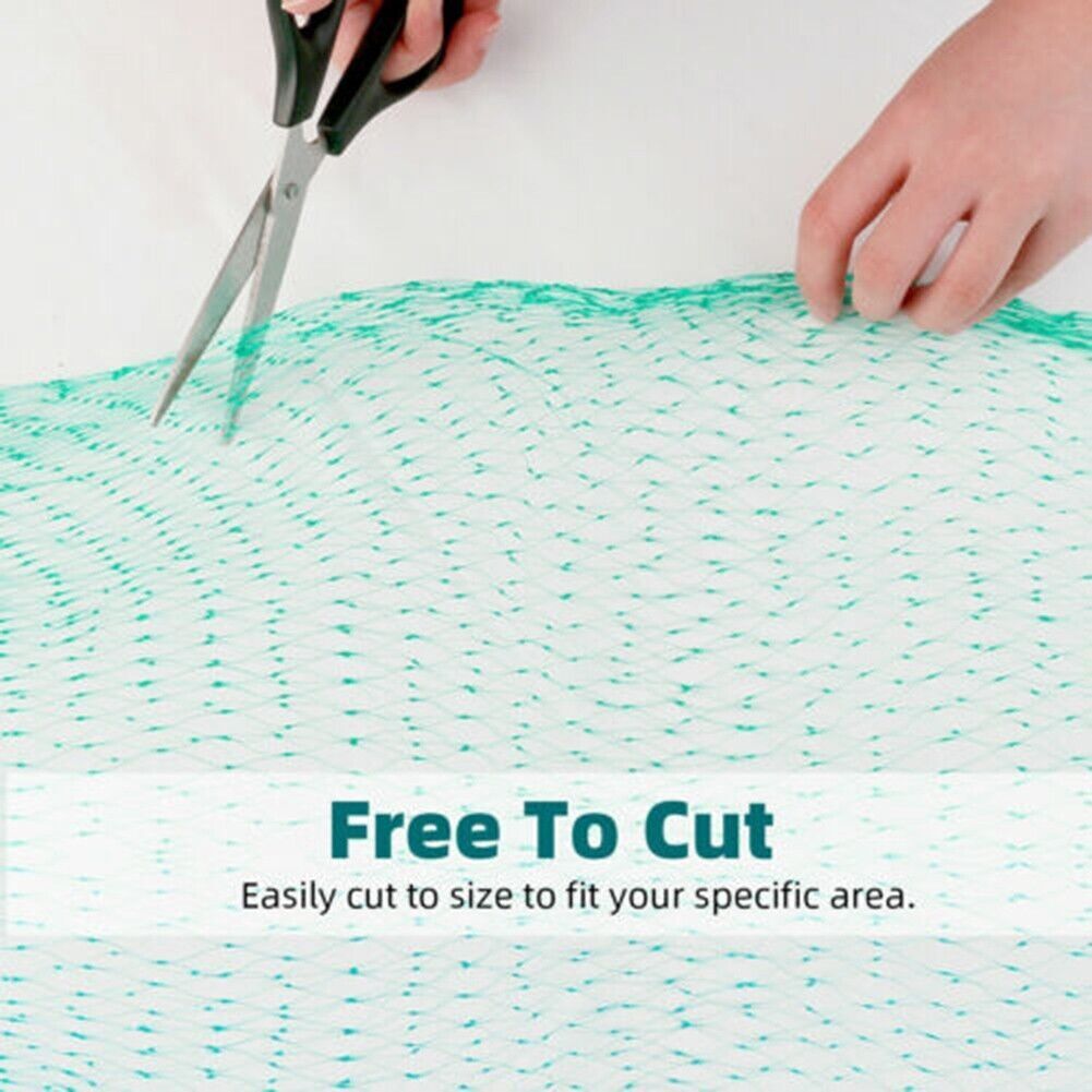 Anti Bird Netting 33Ft Garden Crop Protection Mesh Pro