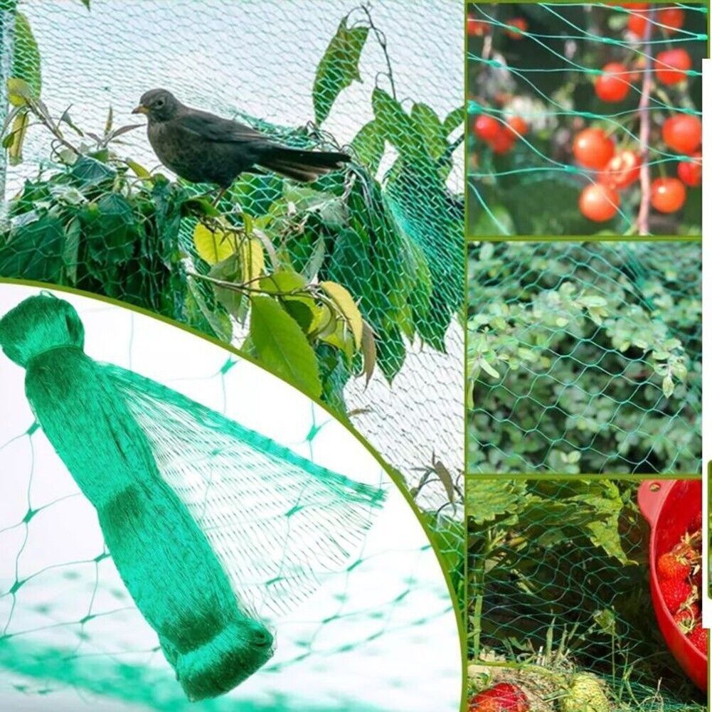 Anti Bird Netting 33Ft Garden Crop Protection Mesh Pro