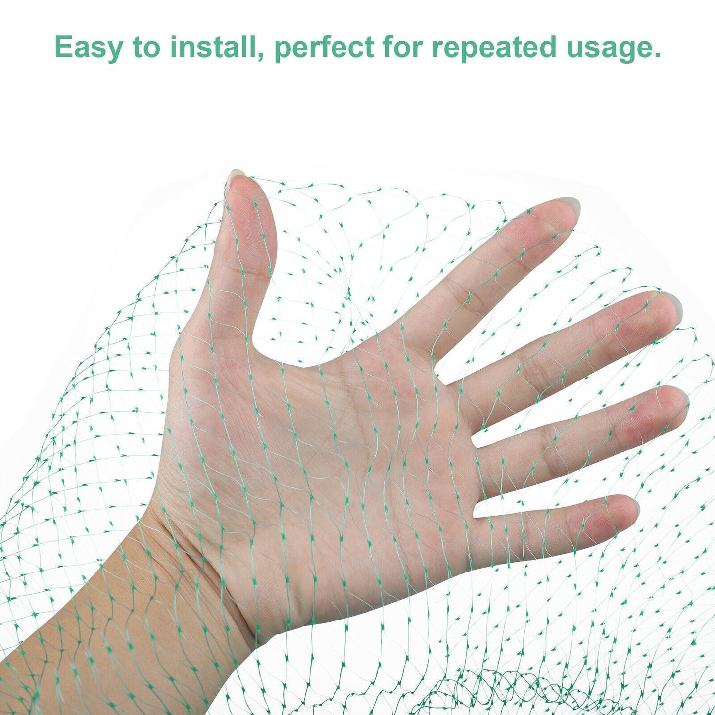 Anti Bird Netting 33Ft Garden Crop Protection Mesh Pro