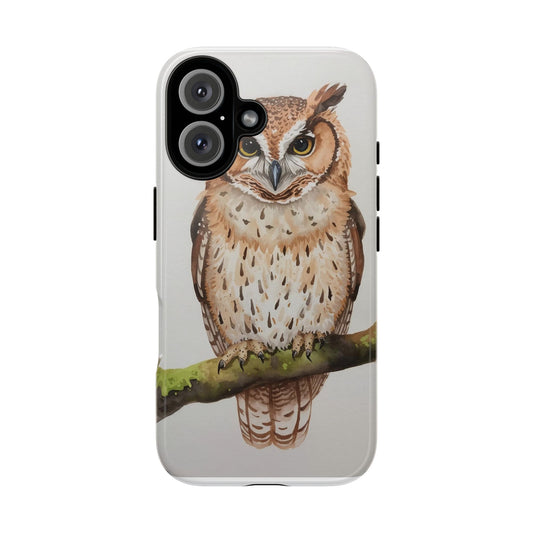 Owl design iphone 16 phone case