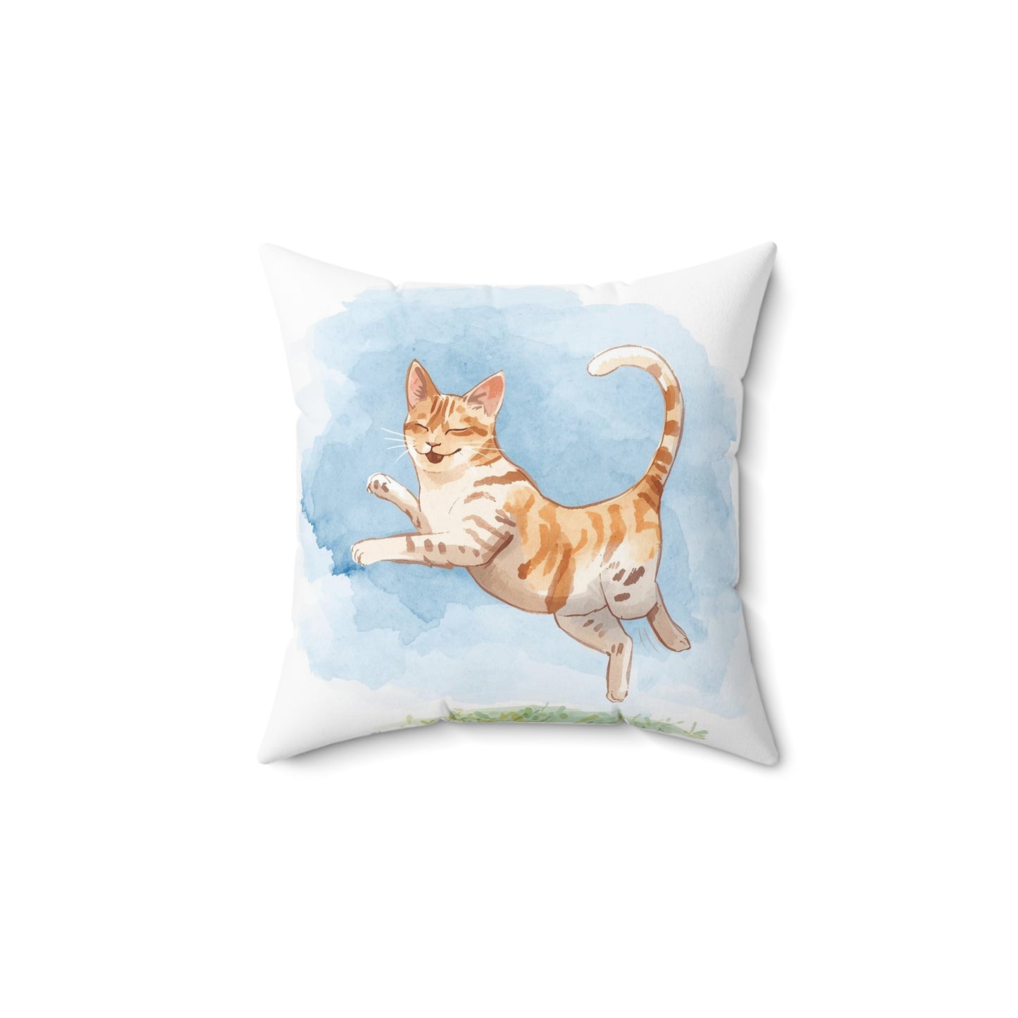 Spun Polyester Square Pillow