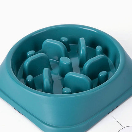 Pet Slow Feeding Bowl Dog Bowl Anti-choke Anti-skid