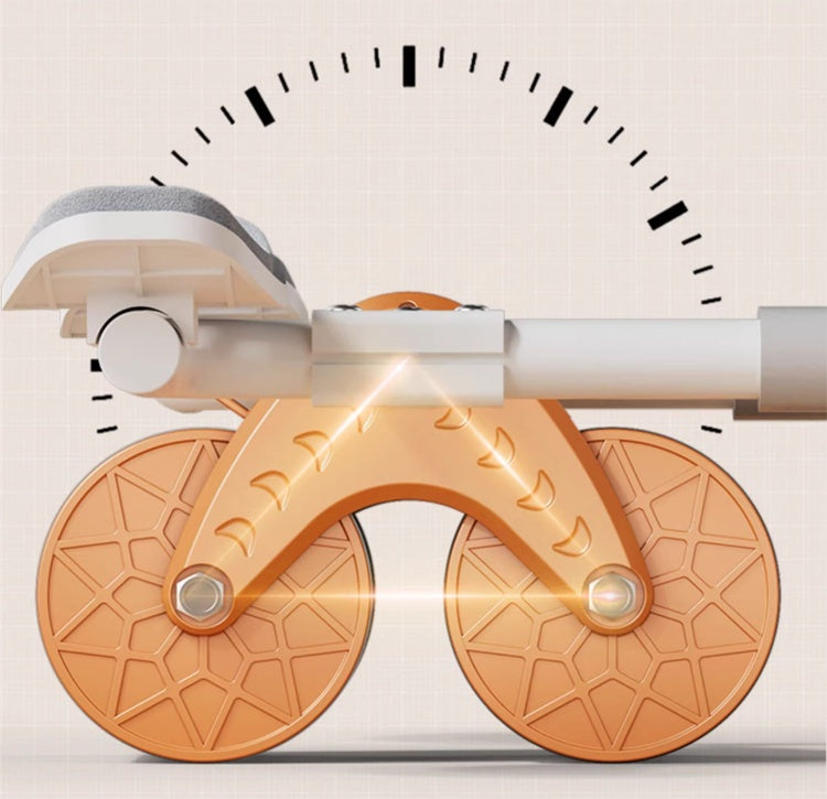 Male And Female Household 2 In 1 Exercise Belly Wheel Indoor Fitness