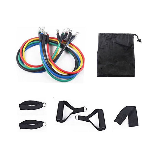 Unisex Home Fitness Bands - 10-in-1 Set