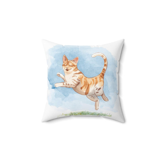 Spun Polyester Square Pillow