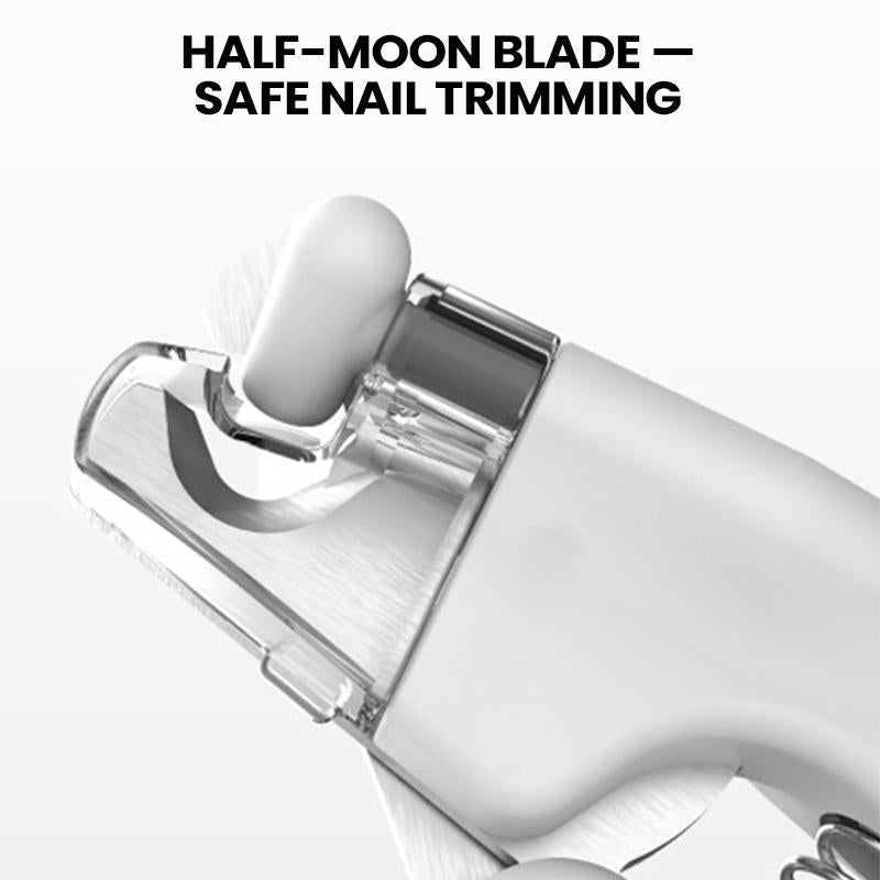 2-In-1 LED Pet Nail Grinder, Clipper & Trimmer – Safe, Precise Grooming for Cats & Dogs with Light Nails Animal