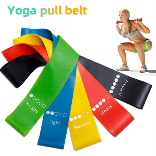 Yoga Resistance Rubber Bands Indoor Outdoor Fitness Equipment