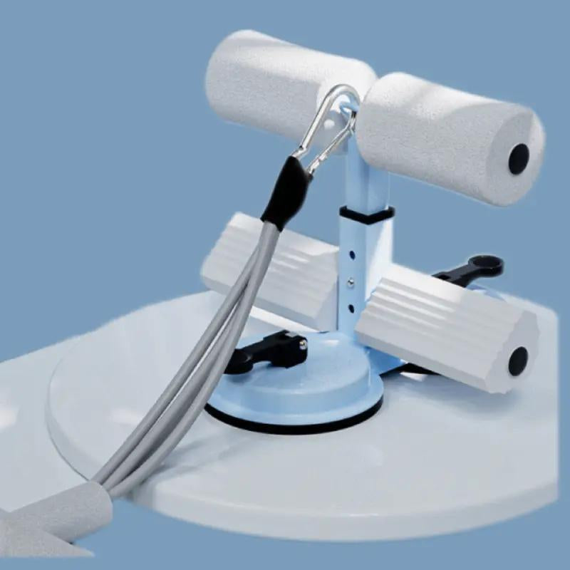 Home Workout Equipment, Abdominal Muscle Trainer, Portable Home Gym Fitness Gear, Dual Foot Locks with Resistance Bands