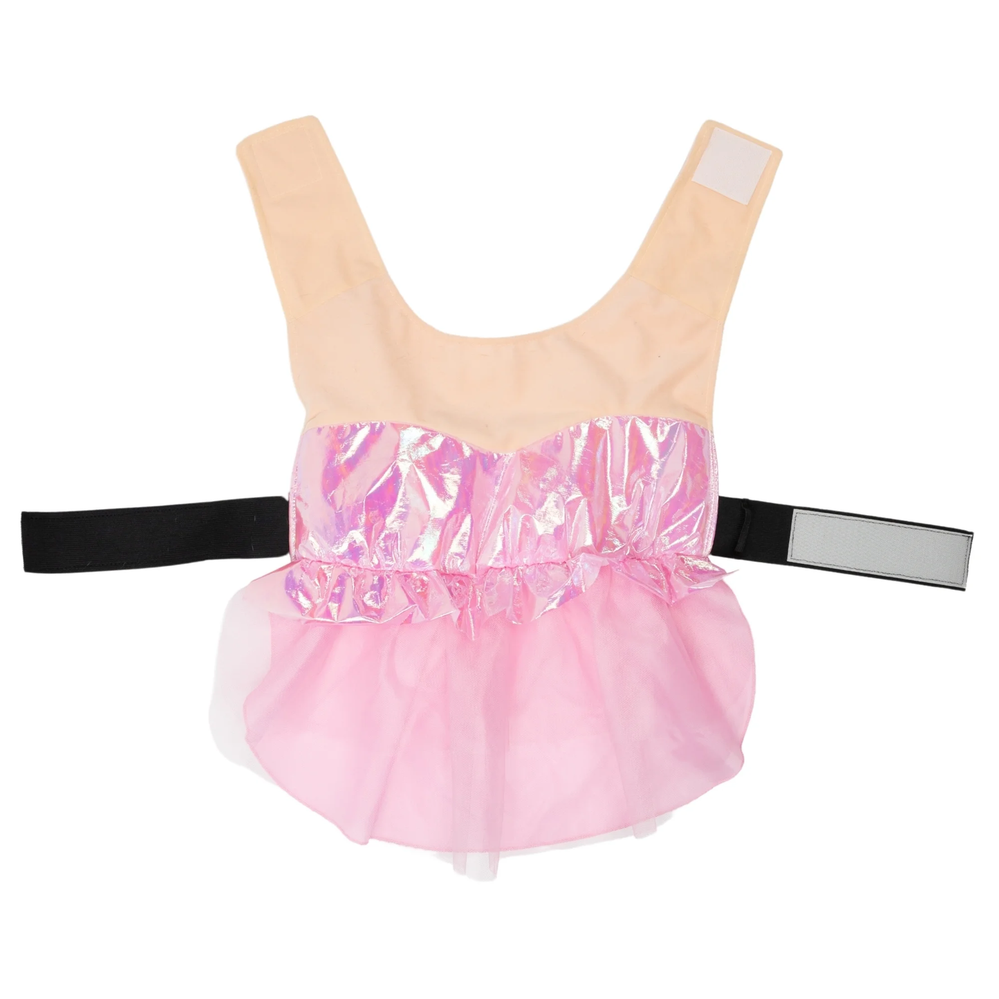 Halloween Good Witch Costume for Dogs and Cats, Pink and Gold, Extra Small