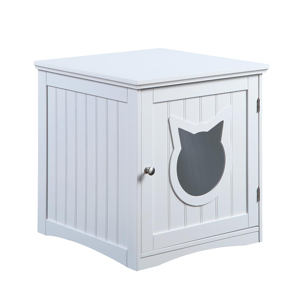 Smart Cat House Side Table Litter Box Enclosure For Cats