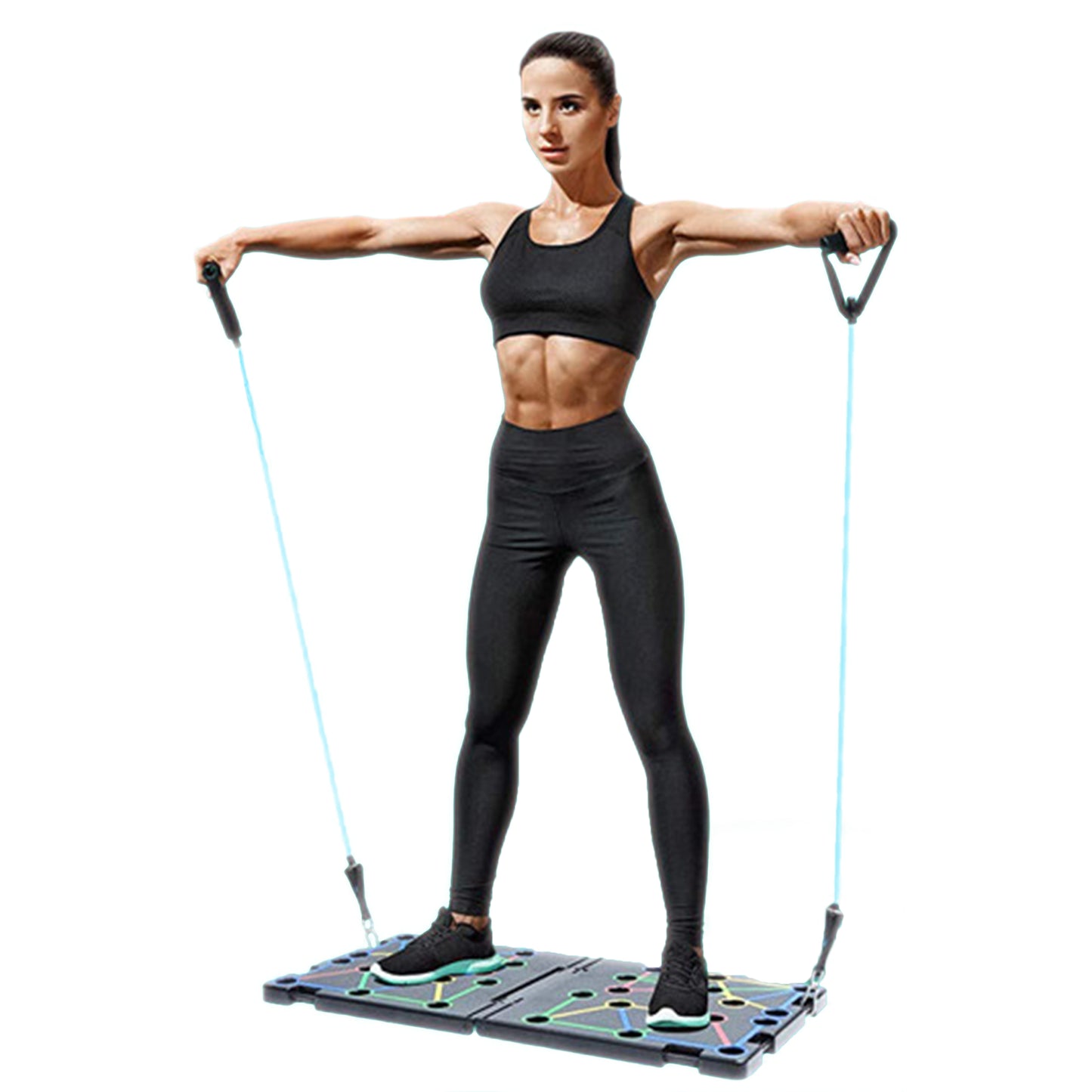 Push Up Board 9 In 1 Full Upper Body Strength At Home