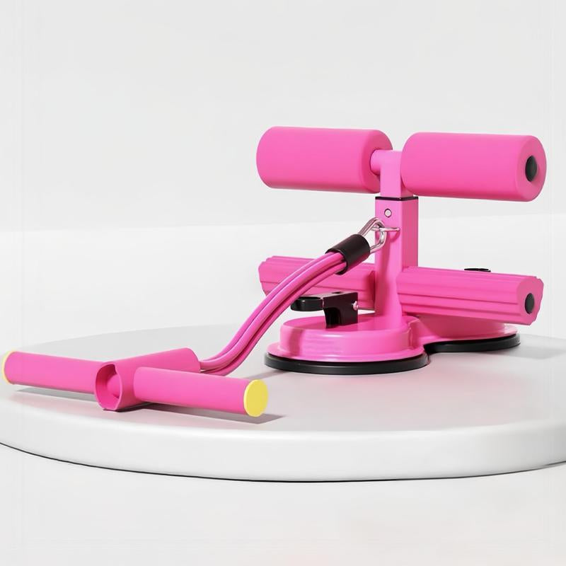 Home Workout Equipment, Abdominal Muscle Trainer, Portable Home Gym Fitness Gear, Dual Foot Locks with Resistance Bands