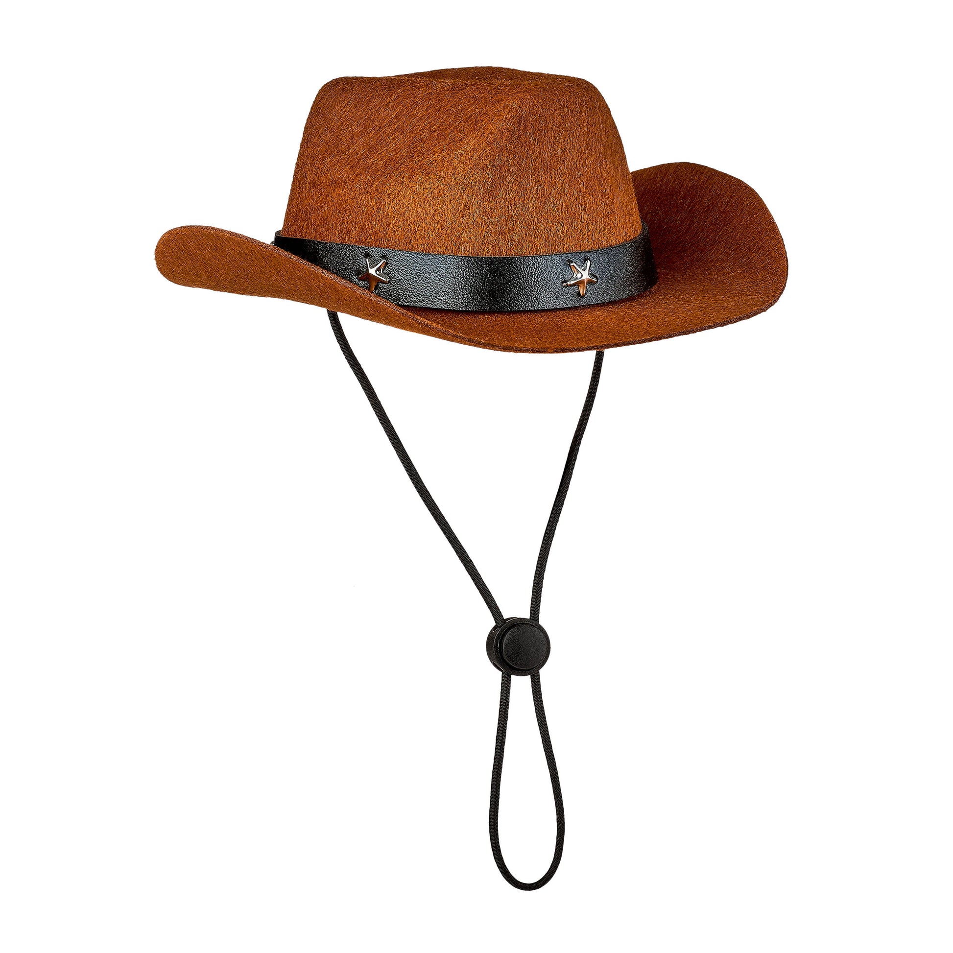 Halloween Cowboy Hat Costume for Dogs, Brown, Medium/Large