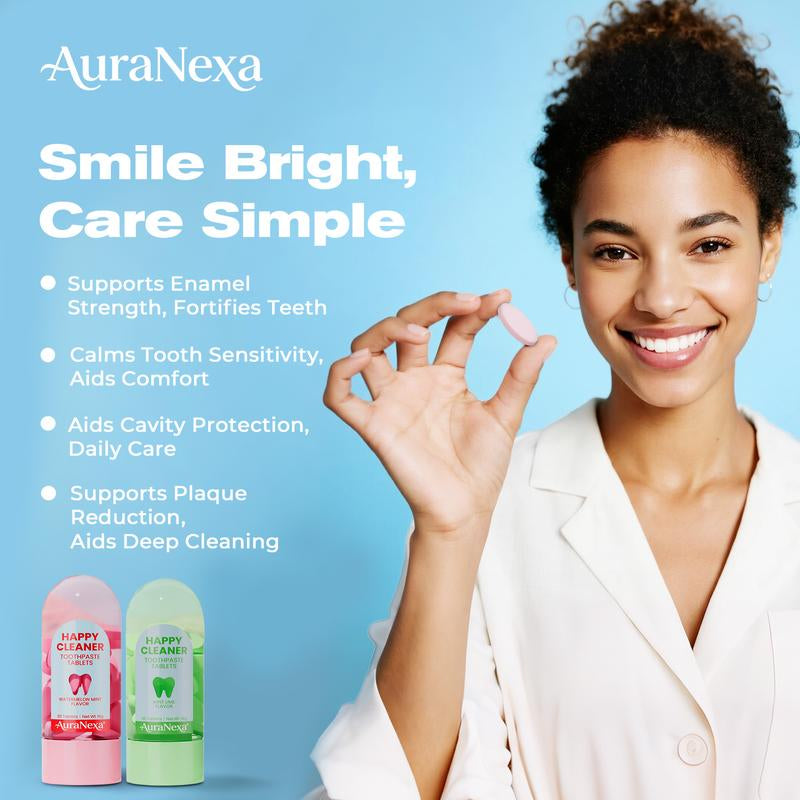 Auranexa Solid Toothpaste – Fluoride-Free, Eco-Friendly, Portable, Long-Lasting Fresh Breath | Natural Oral Care #Dealsforyoudays