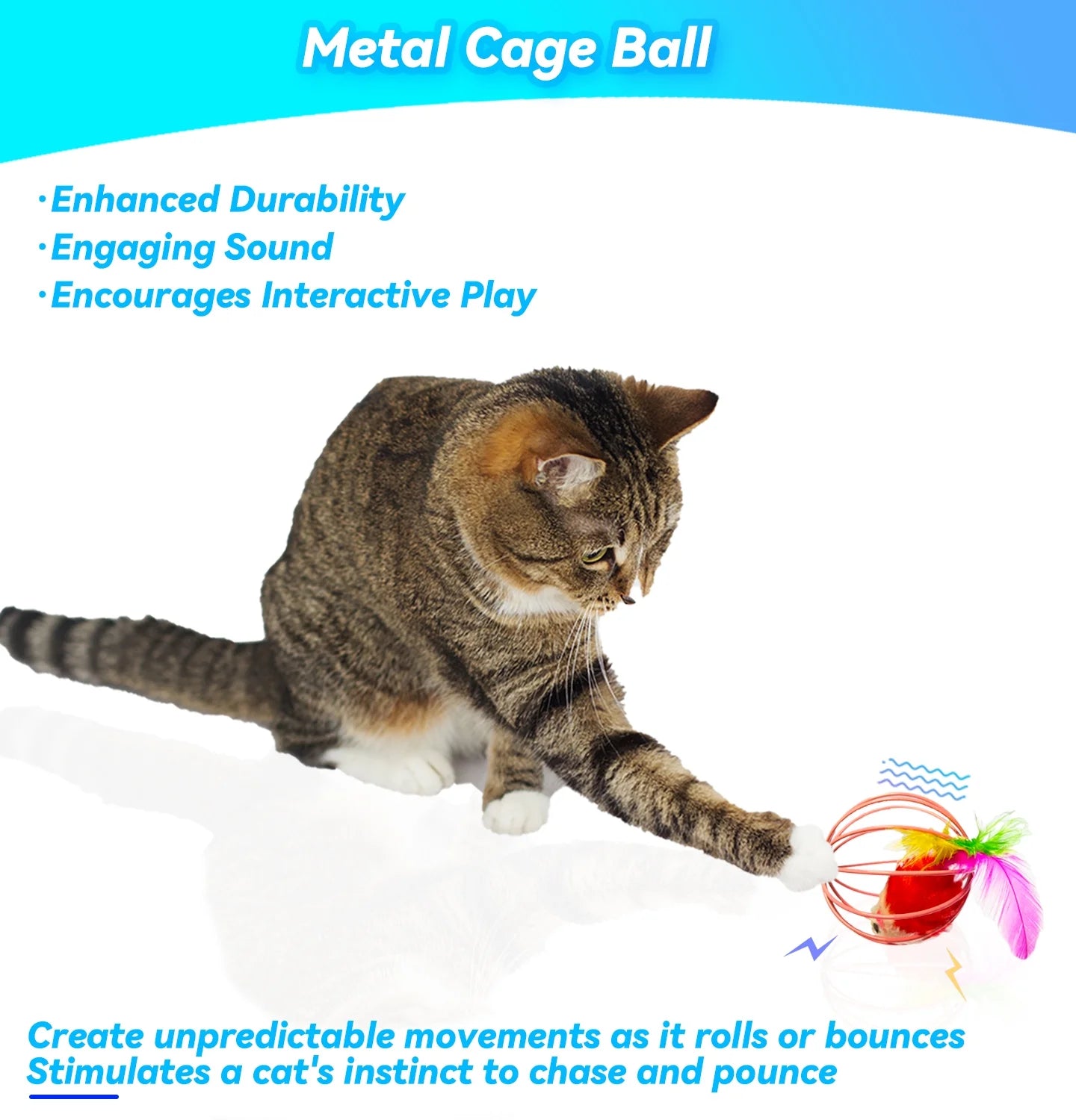 Cat Bell Balls 6 Packs
