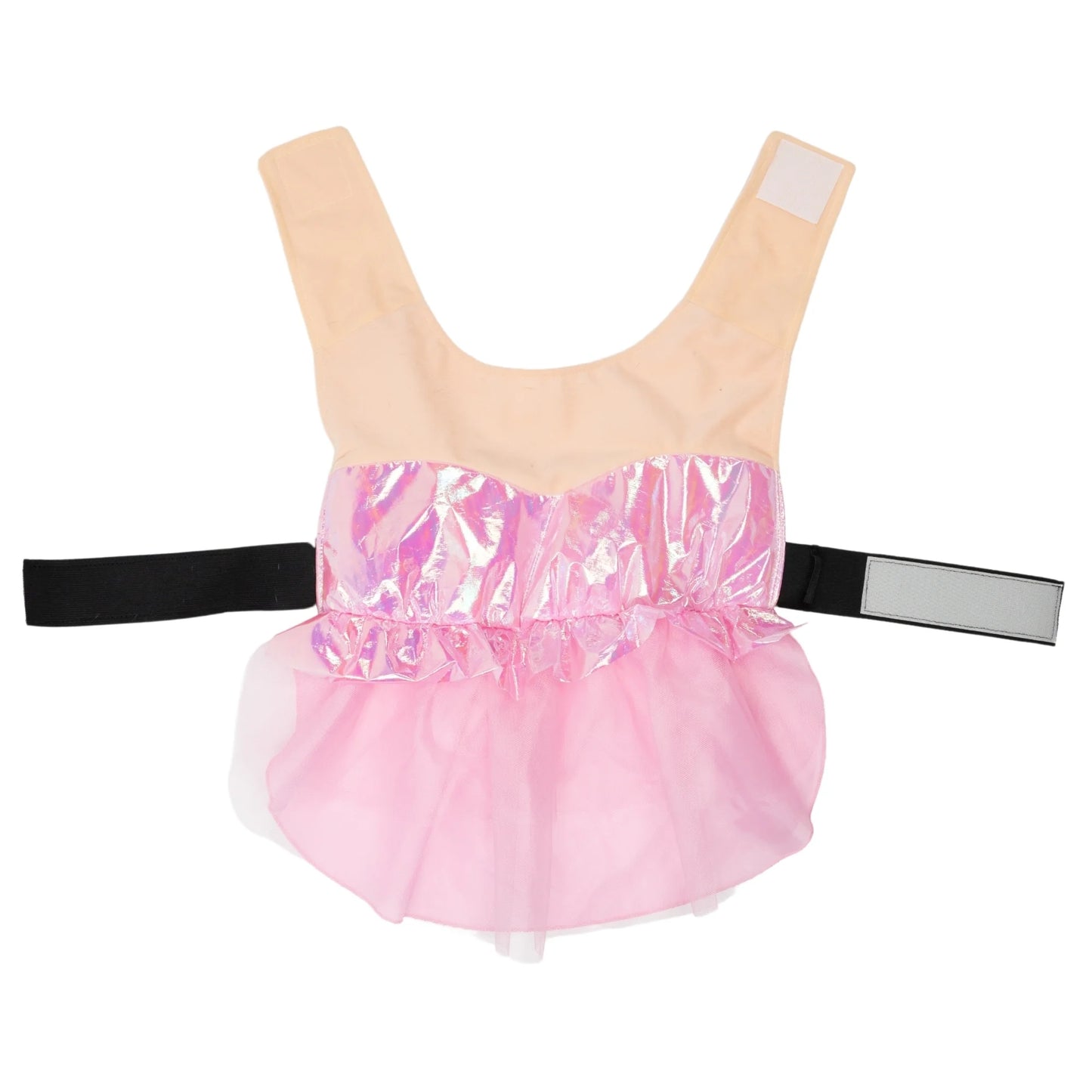 Halloween Good Witch Costume for Dogs, Pink and Gold, Large