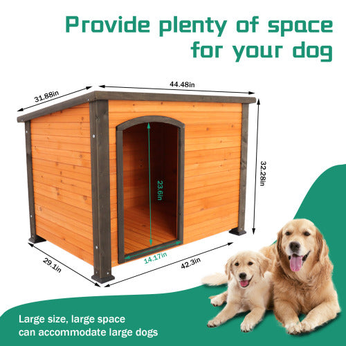 Dog House Outdoor and indoor wooden kennel