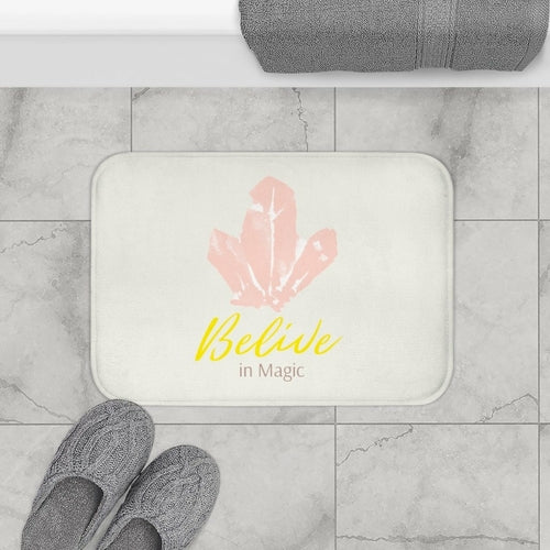 Crystal Believe In Magic Bath Mat Anti Slip Microfiber Home