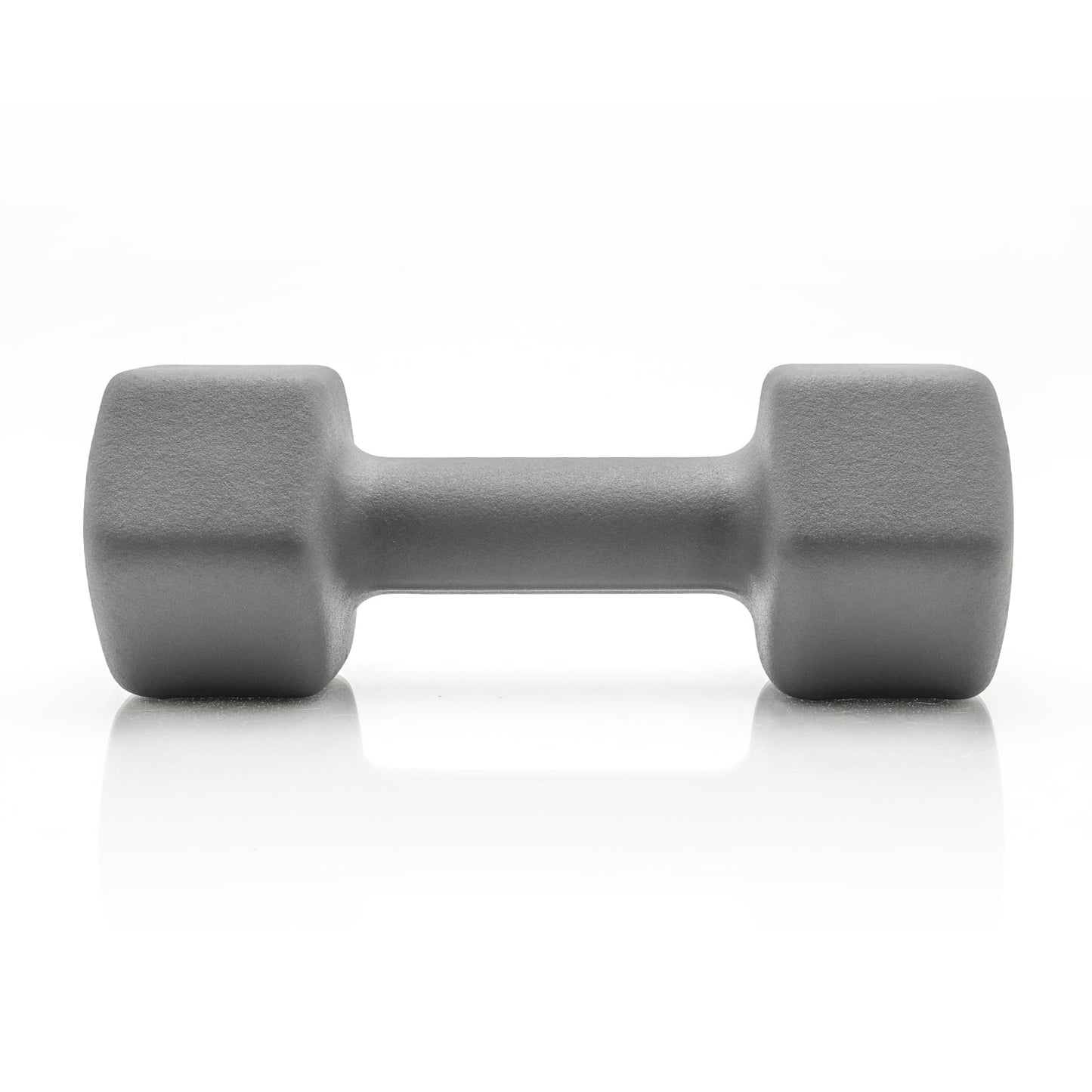 15Lb Neoprene Dumbbell, Cool Gray, Single